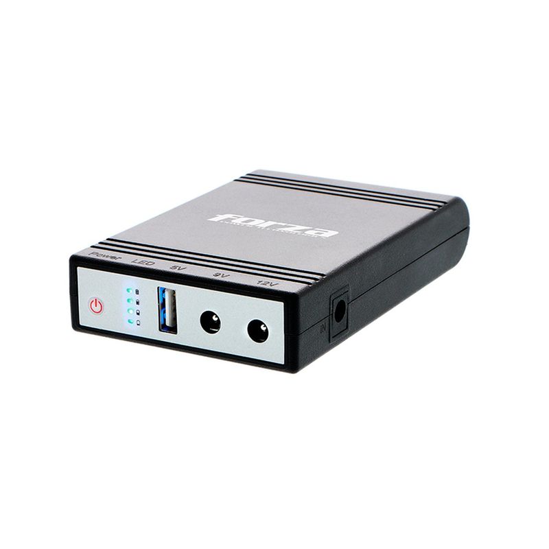 FORZA - Mini UPS Forza DC-140USB USB Salidas de 5/9/12V