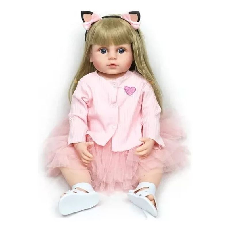 GENERICO - Muñeca Bebé Reborn Realista De Silicona