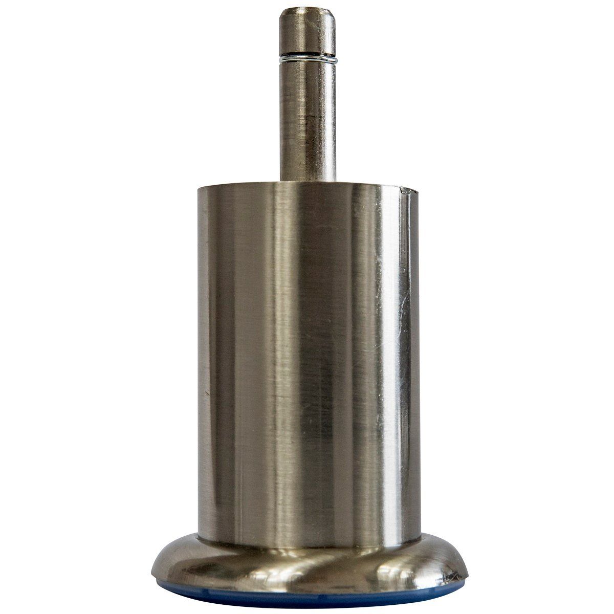 BLOCCARE - Pata Metálica 1.05 Cm. Para camas Flex