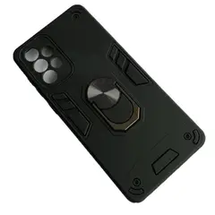 GENERICO - Carcasa Para Samsung A73 5g Anti Golpes Anillo Negro