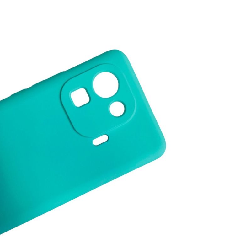 GENERICO - Carcasa Funda Para Xiaomi Mi 11 Pro Silicona Turquesa