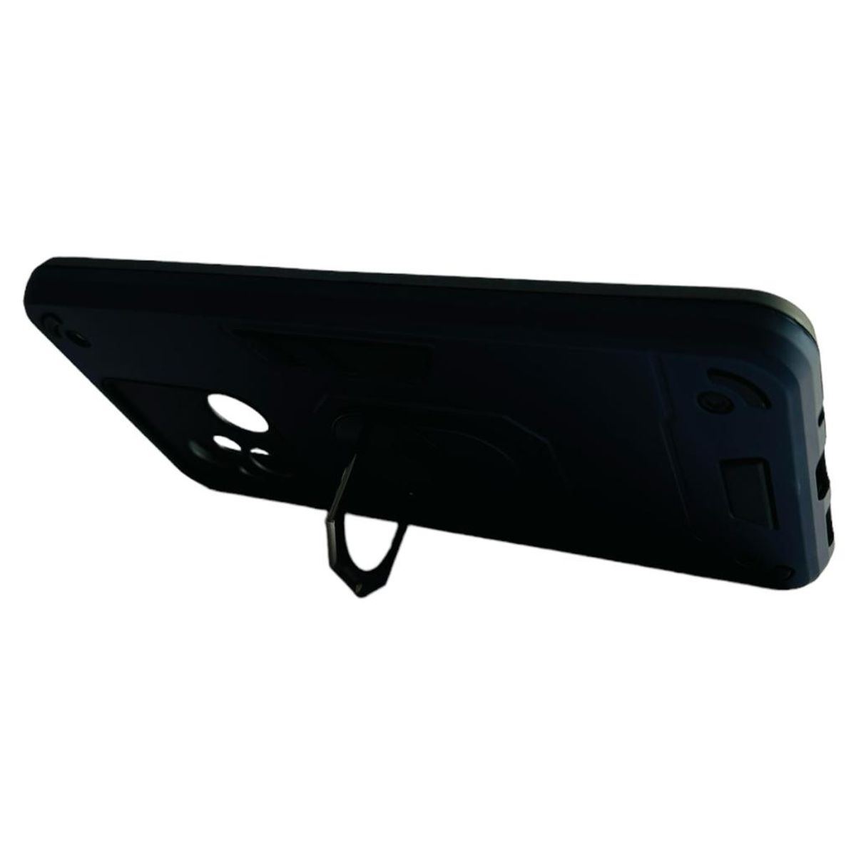 GENERICO - Carcasa Para Xiaomi Redmi 12c Anti Golpes Anillo Azul Marino