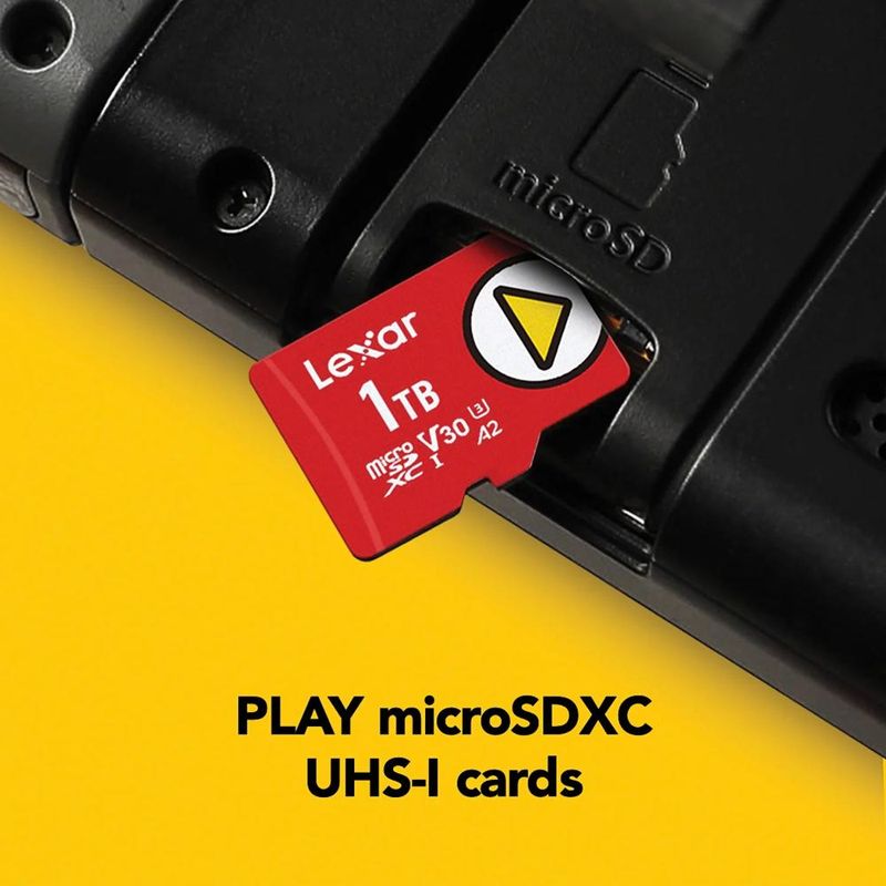 LEXAR - MEMORIA MICRO SDXC 1 TB CLASS 10 UHS-I   LMSPLAY001T
