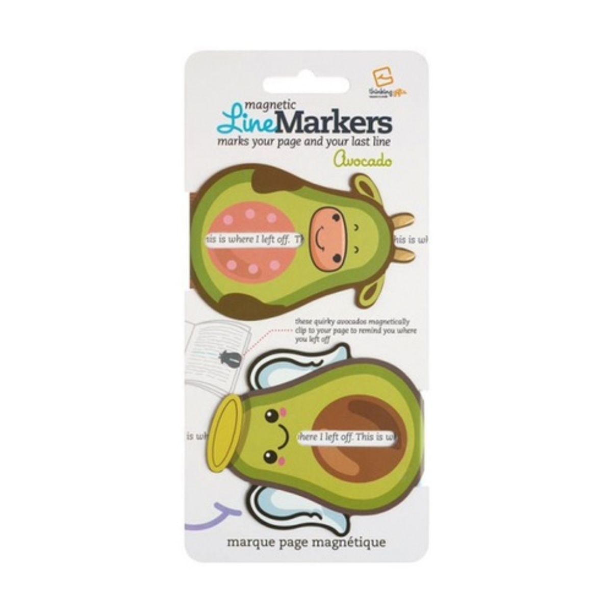 ANTARTICA LIBROS - Linemarkers Avocado - THINKING GIFTS