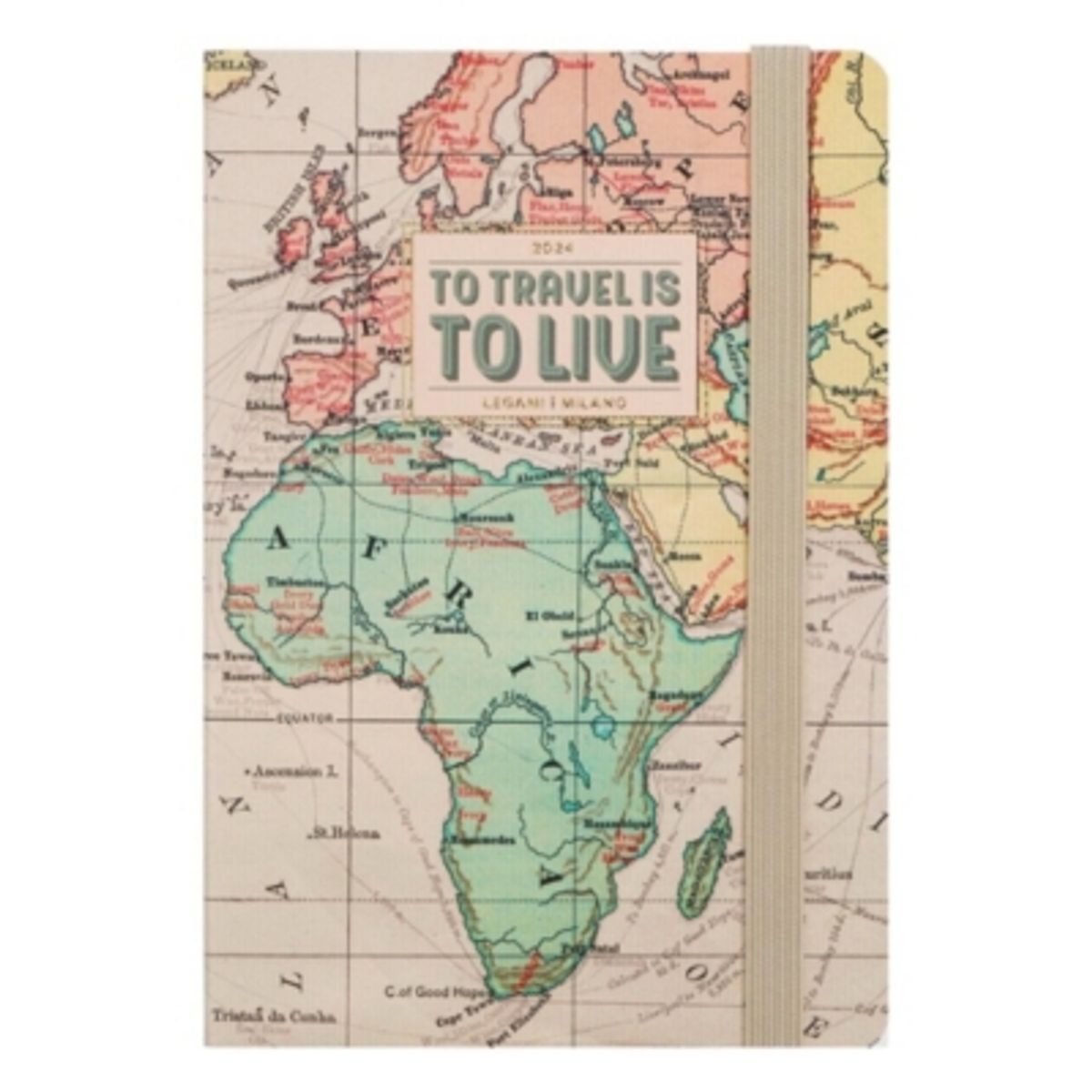 ANTARTICA LIBROS - Agenda 2024 Mediana Semana A La Vista Y Notas Travel