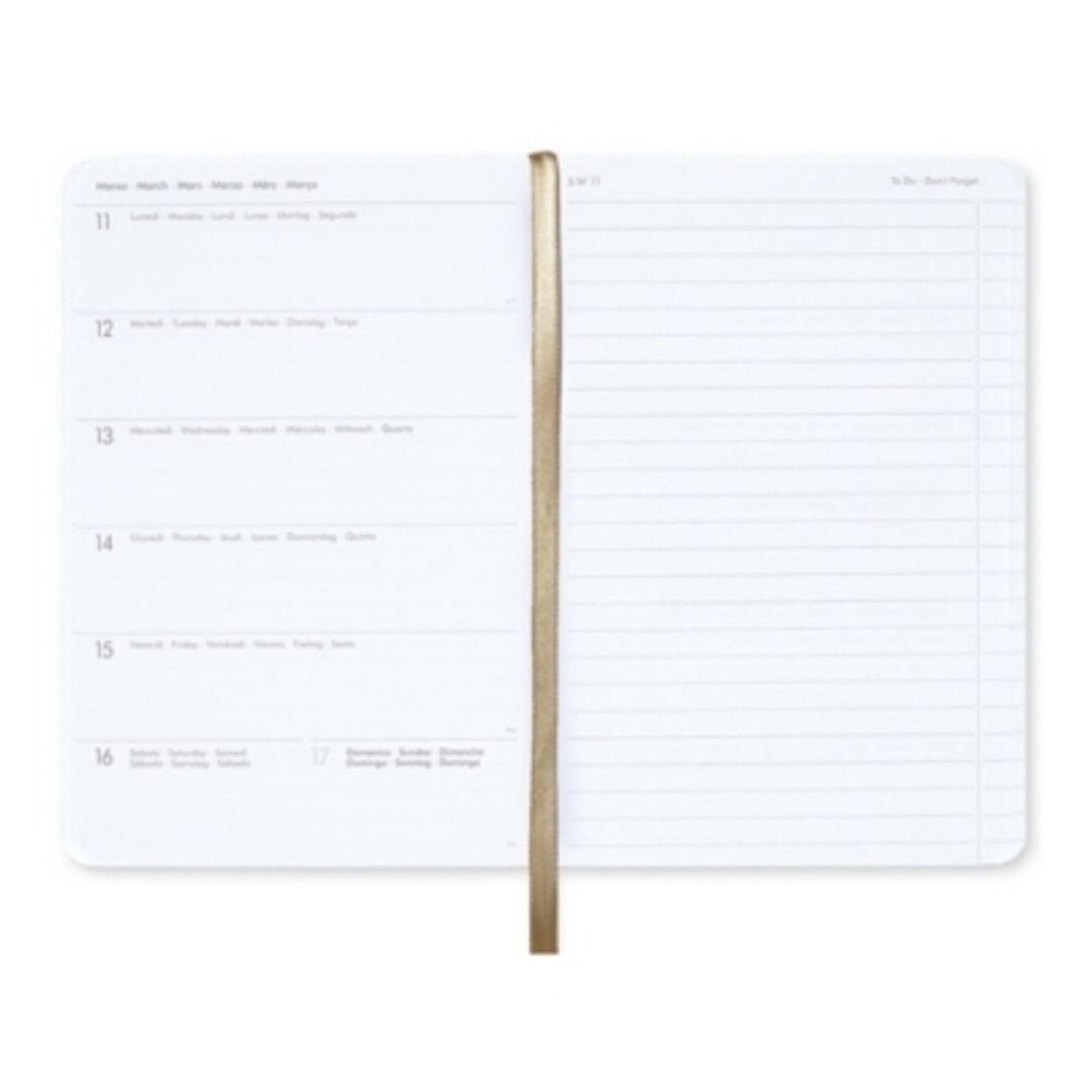 ANTARTICA LIBROS - Agenda 2024 Mediana Semana A La Vista Y Notas Travel