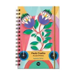 ANTARTICA LIBROS - Agenda 2024 Paulo Coelho Alquimias (Tulipanes)