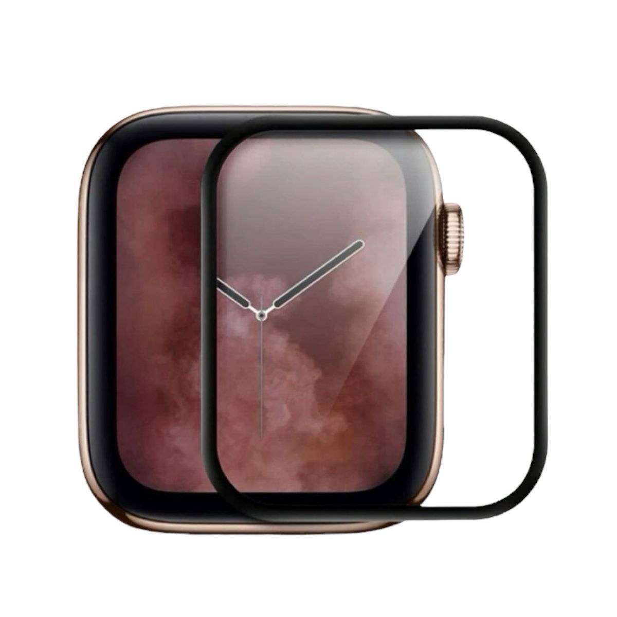 GENERICO - Lámina Mica Curva 3d Completa Para Apple Watch Serie 1/2/3 38 mm