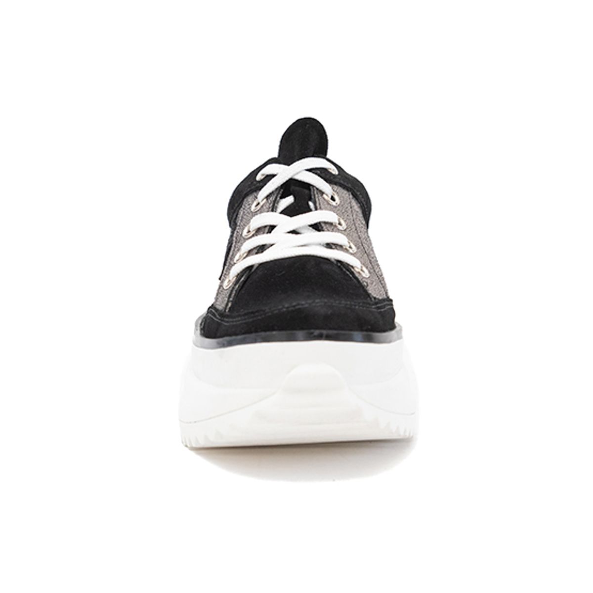 BAMISPIES - Zapatilla Bamispies Dakota Negro Plata