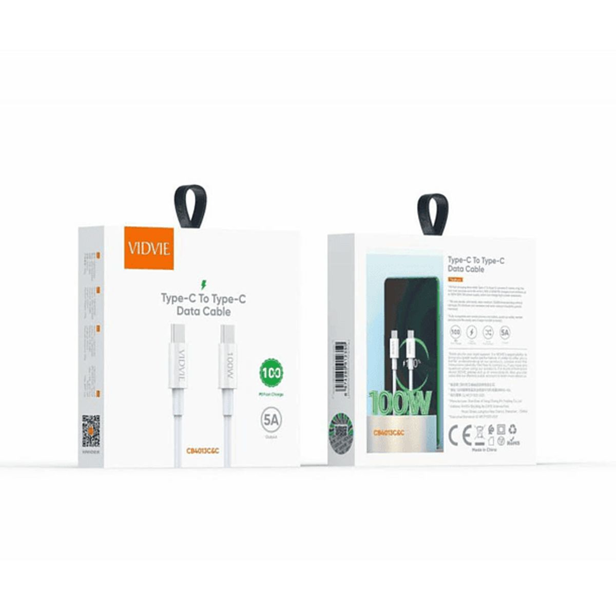 GENERICO - Cable Usb C A C Carga Super Rapida 100w 5A VIDVIE