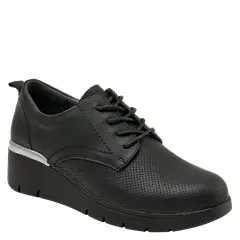 BRUNO ROSSI - Zapatilla Casual Mujer Negro