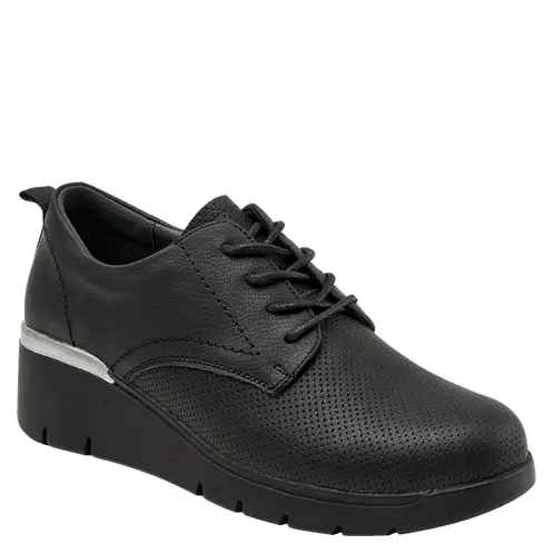 BRUNO ROSSI - Zapatilla Casual Mujer Negro