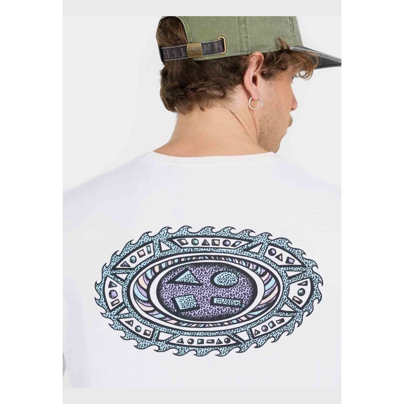 MAUI AND SONS - Polera MC Cosmic Wave Blanco Hombre Maui And Sons