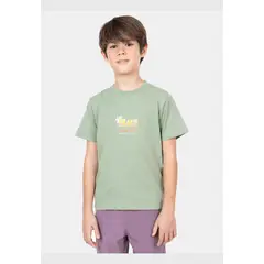 MAUI AND SONS - Polera MC Sharkman Verde Niño