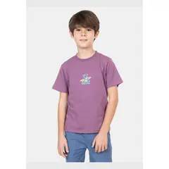 MAUI AND SONS - Polera MC California Yol Burdeo Niño