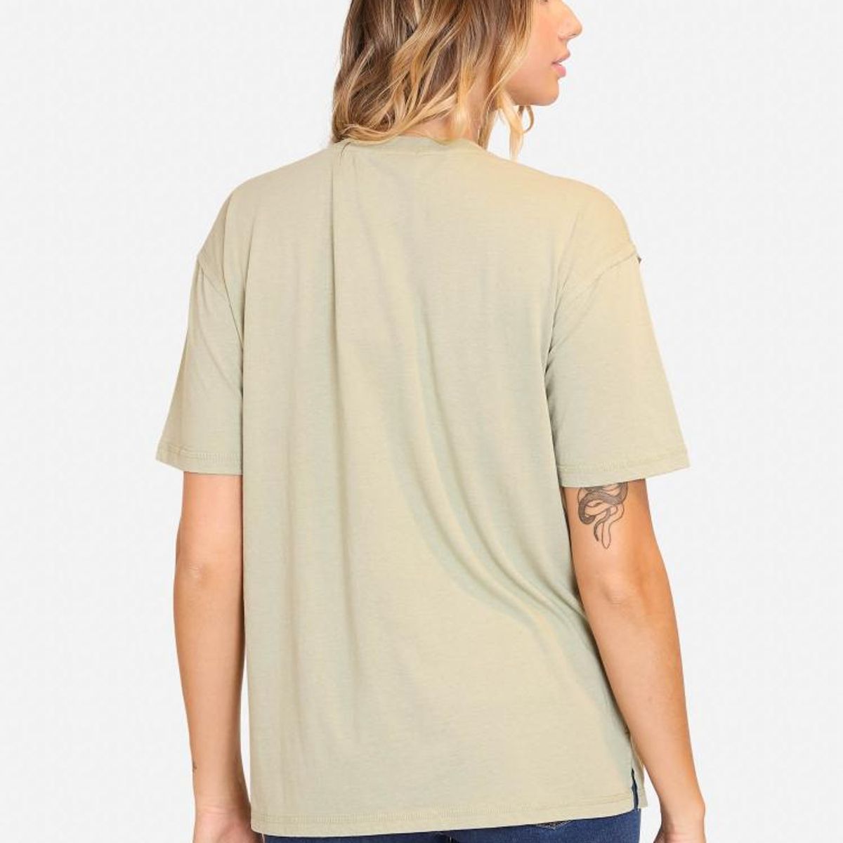 MAUI AND SONS - Polera MC L.A Verde Mujer Maui And Sons