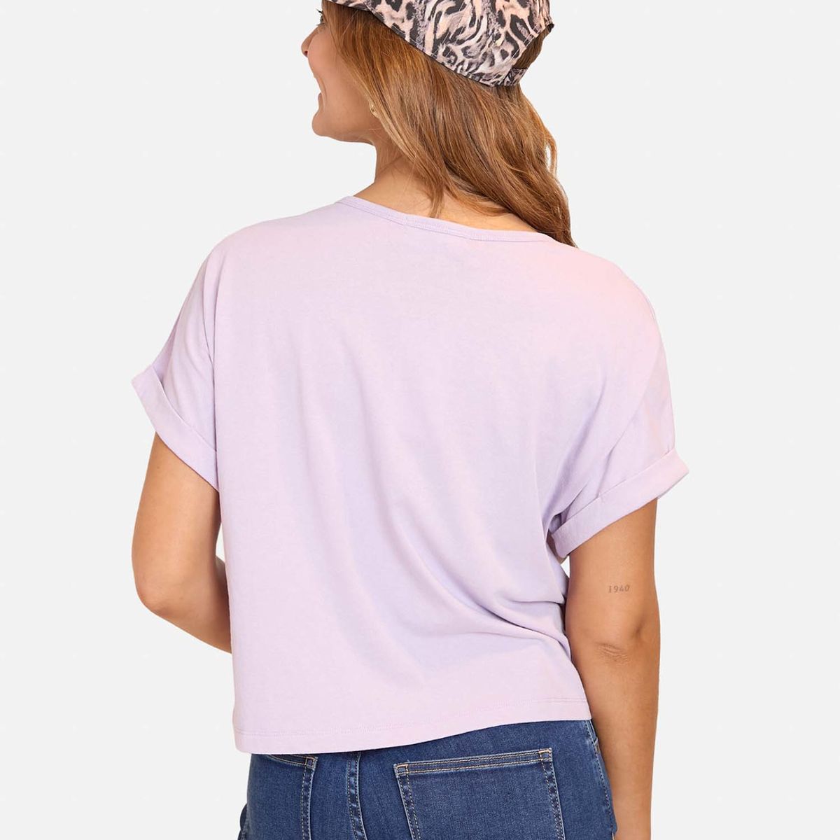 MAUI AND SONS - Polera MC Logan Morado Mujer Maui And Sons