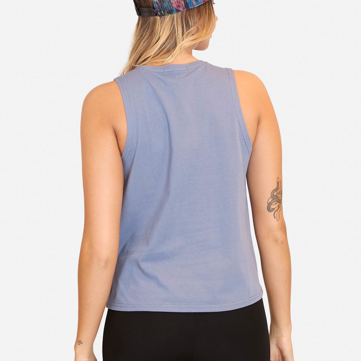 MAUI AND SONS - Polera MC Feel Relax Azul Mujer Maui And Sons
