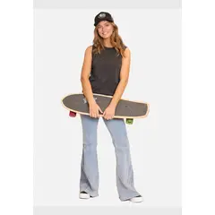 MAUI AND SONS - Polera MC Lynwood Negro Mujer