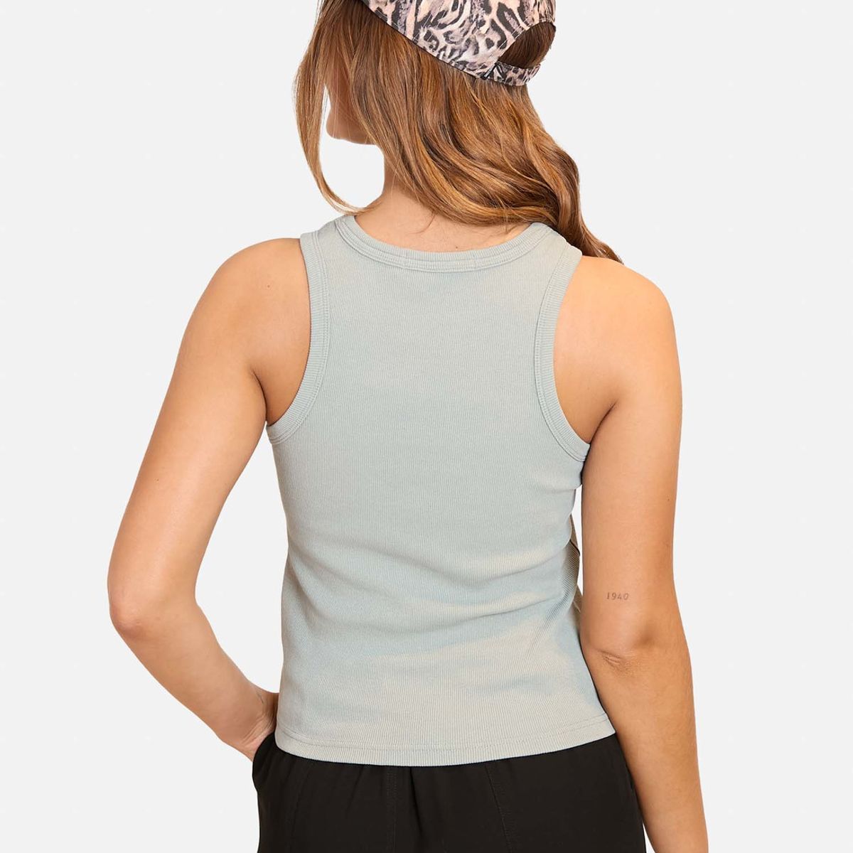 MAUI AND SONS - Polera MC Basic Not Basic Verde Mujer Maui And Sons