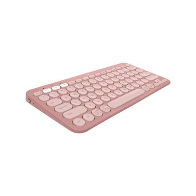 Imagen 2 del producto Teclado Bluetooth Pebble Keys 2 K380s, Color Rosado (ES)