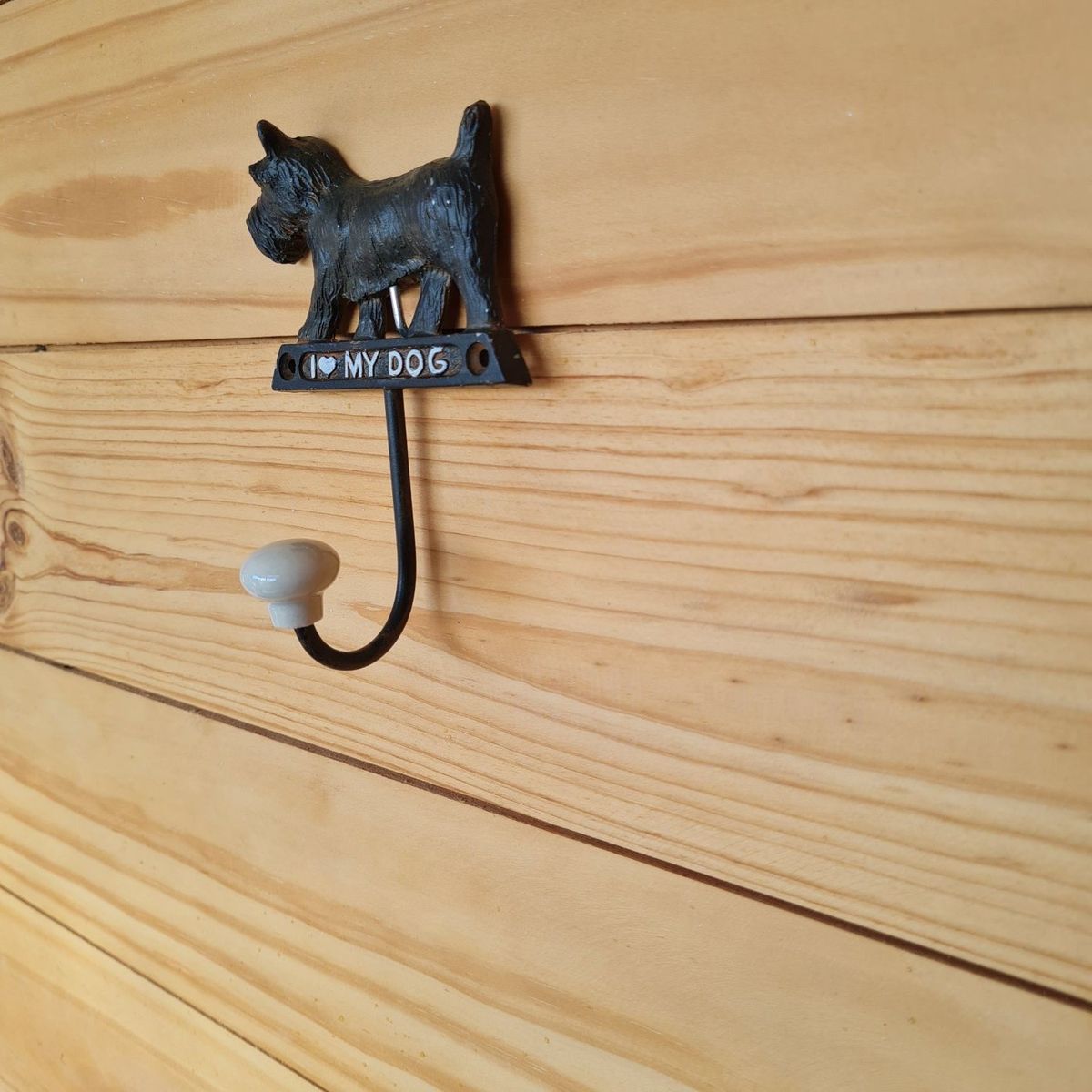 GENERICO - Colgador para muro I Love my Dog