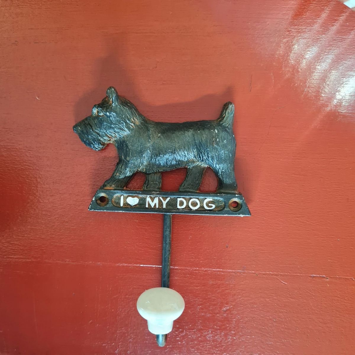 GENERICO - Colgador para muro I Love my Dog