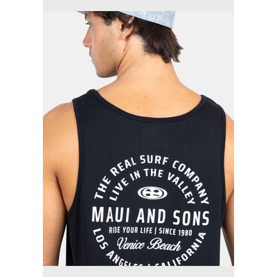 Imagen 2 del producto Polera SM Venice Beach Lax Negro Hombre