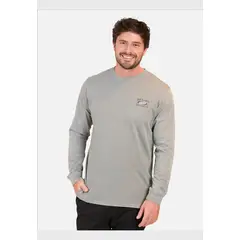 MAUI AND SONS - Polera ML California Hombre Gris