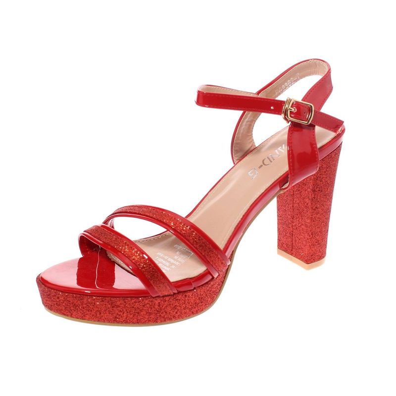 VIA FRANCA - Zapato Tacón Mujer Vía Franca Color Rojo