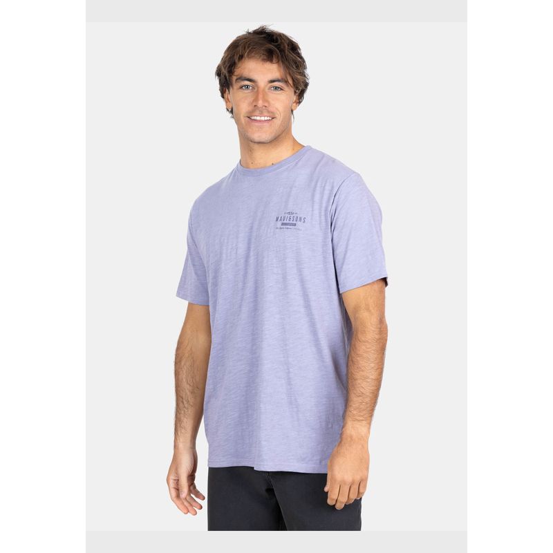 MAUI AND SONS - Polera MC Los Angeles Lax Morado Hombre Maui And Sons_.