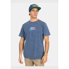 MAUI AND SONS - Polera MC Throwback Tide Azul Hombre