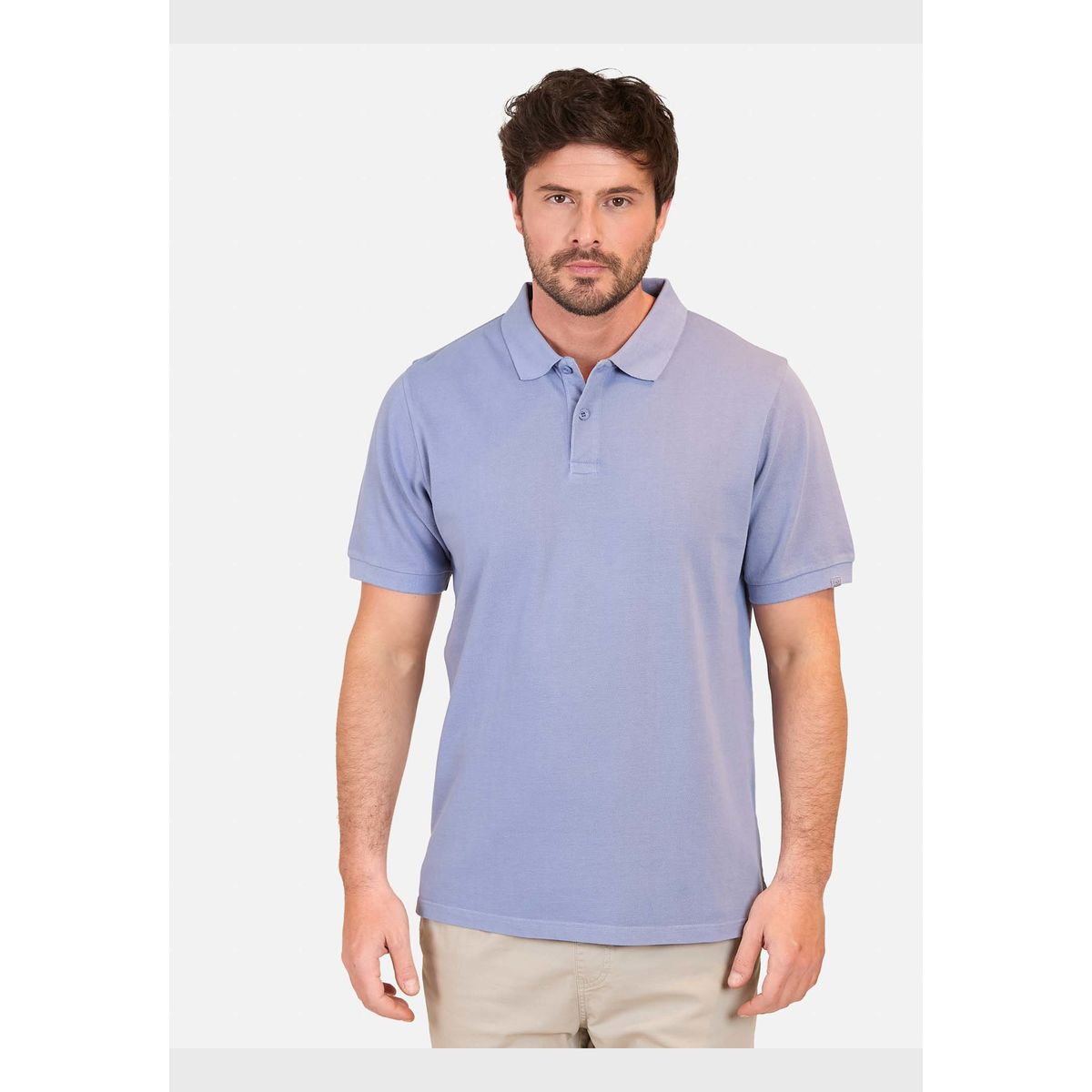 MAUI AND SONS - Polera MC Pique Diry Dye  Verde Hombre Maui And Sons