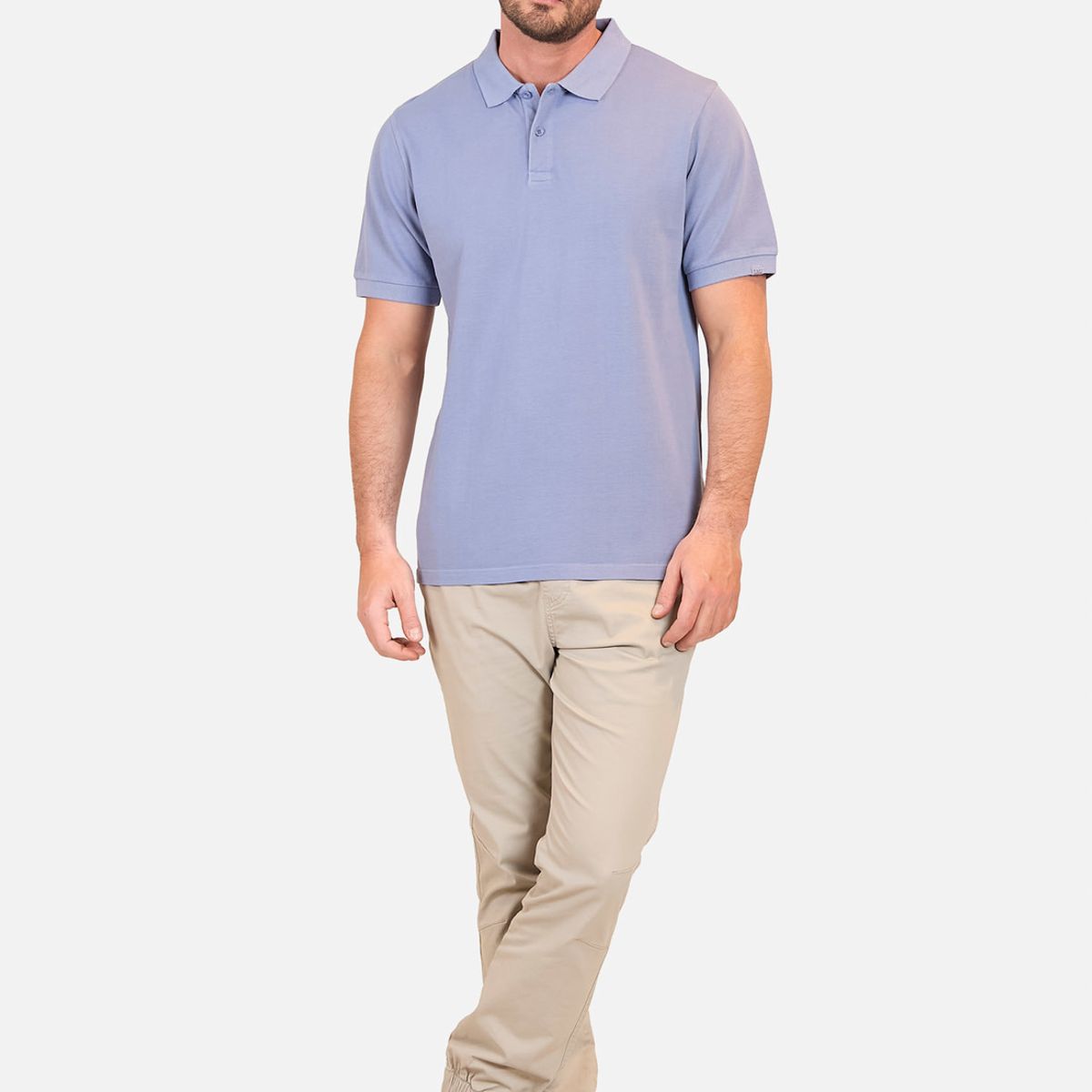 MAUI AND SONS - Polera MC Pique Diry Dye  Verde Hombre Maui And Sons