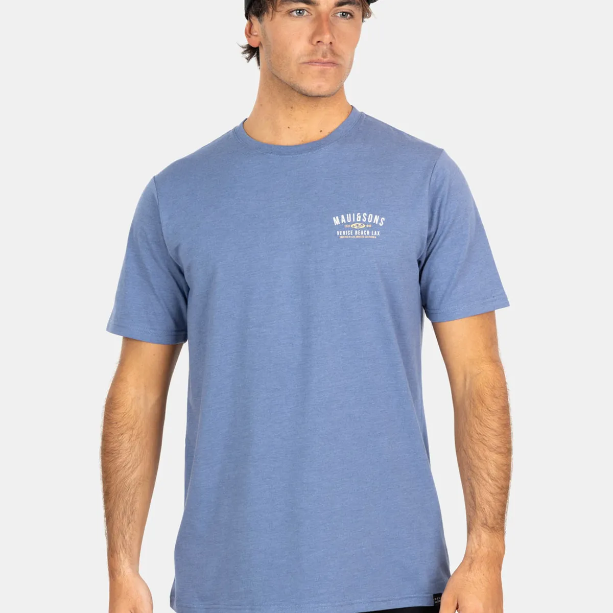 MAUI AND SONS - Polera MC Venice Morado Hombre Maui And Sons