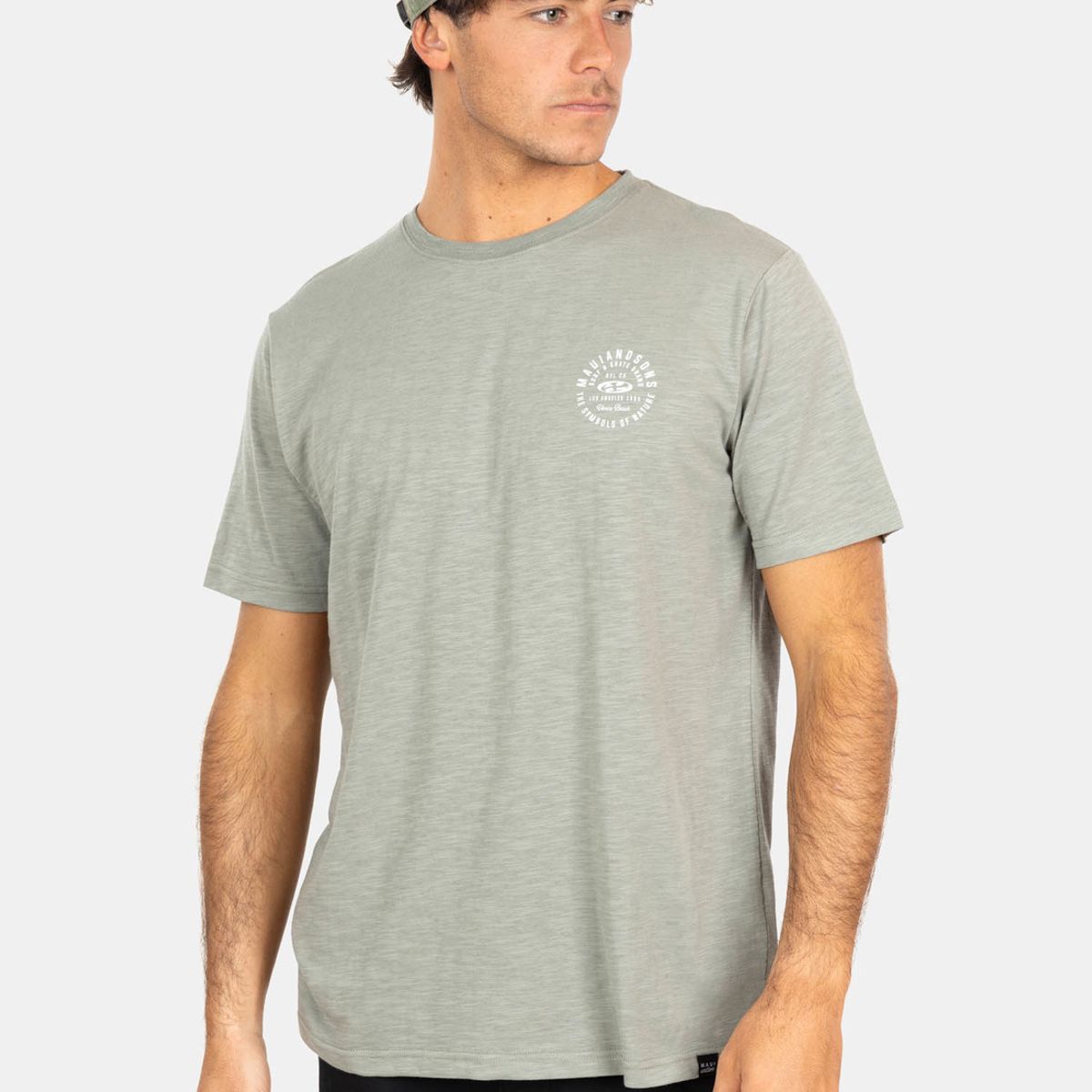 MAUI AND SONS - Polera MC Symbols Of Nature Verde Hombre Maui And Sons