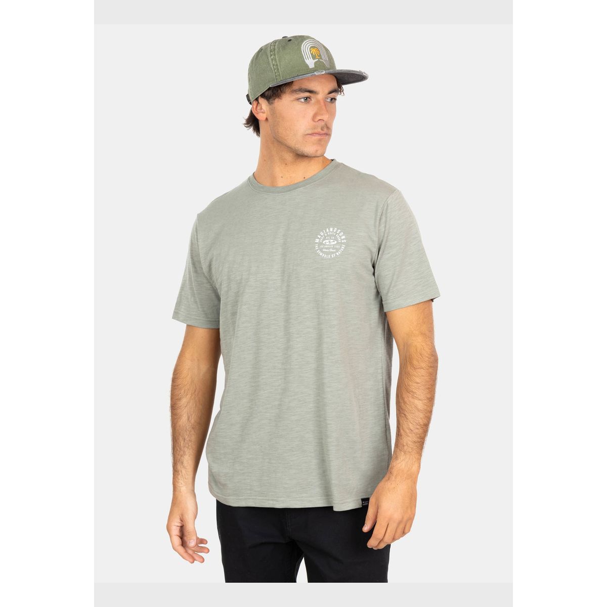 MAUI AND SONS - Polera MC Symbols Of Nature Verde Hombre Maui And Sons