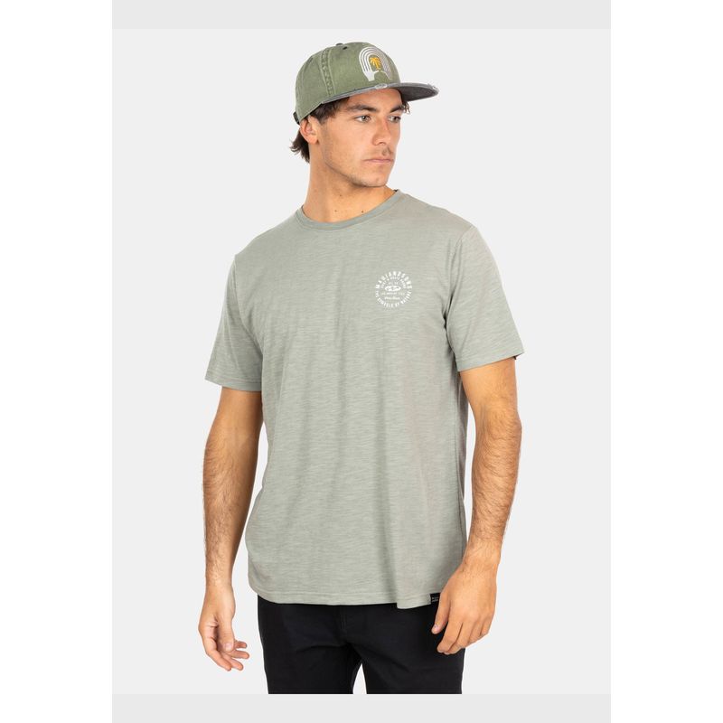 MAUI AND SONS - Polera MC Symbols Of Nature Verde Hombre Maui And Sons