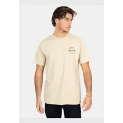 MAUI AND SONS - Polera MC Mel Branded Café Hombre
