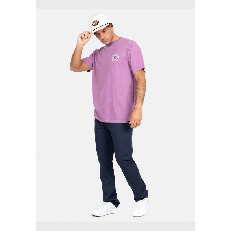 MAUI AND SONS - Polera MC Hawaiian Island Burdeo Hombre Maui And Sons