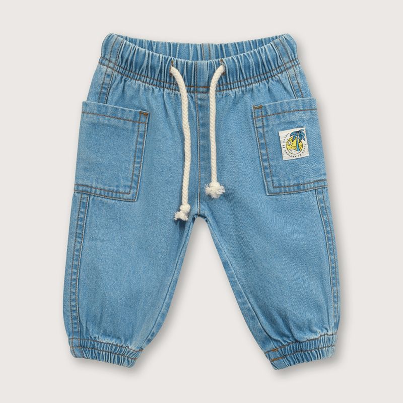 OPALINE - Jeans Bebé niño Azul 39406 Opaline