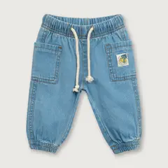 OPALINE - Jeans Bebé niño Azul 39406