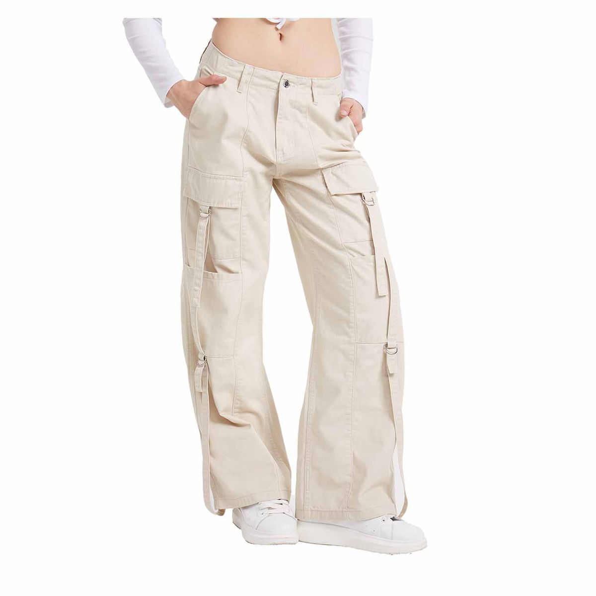 FASHION'S PARK - Jeans Mujer Cargo Recto Arena Fashion's Park