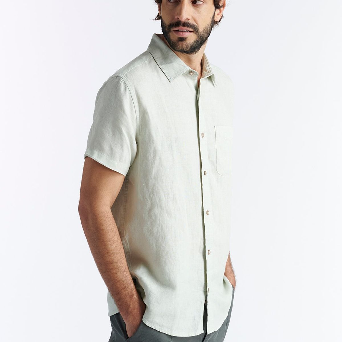 NIMTU - Camisa Carza Verde Nimtu