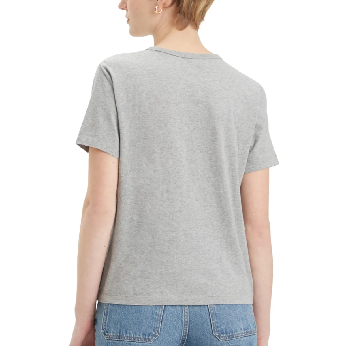 LEVIS - Polera Mujer Regular Fit Gris Levis