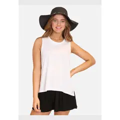 MAUI AND SONS - Polera MC Havre Blanco Mujer