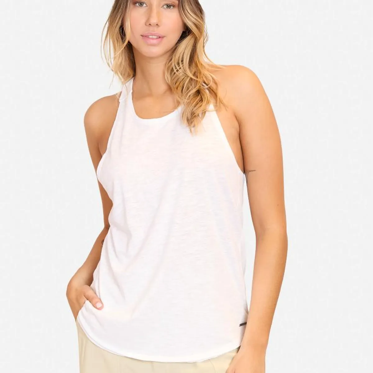 MAUI AND SONS - Polera MC Burbank Blanco Mujer Maui And Sons