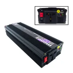 OEM - INVERSOR DE VOLTAJE PARA AUTO CON USB 2000W