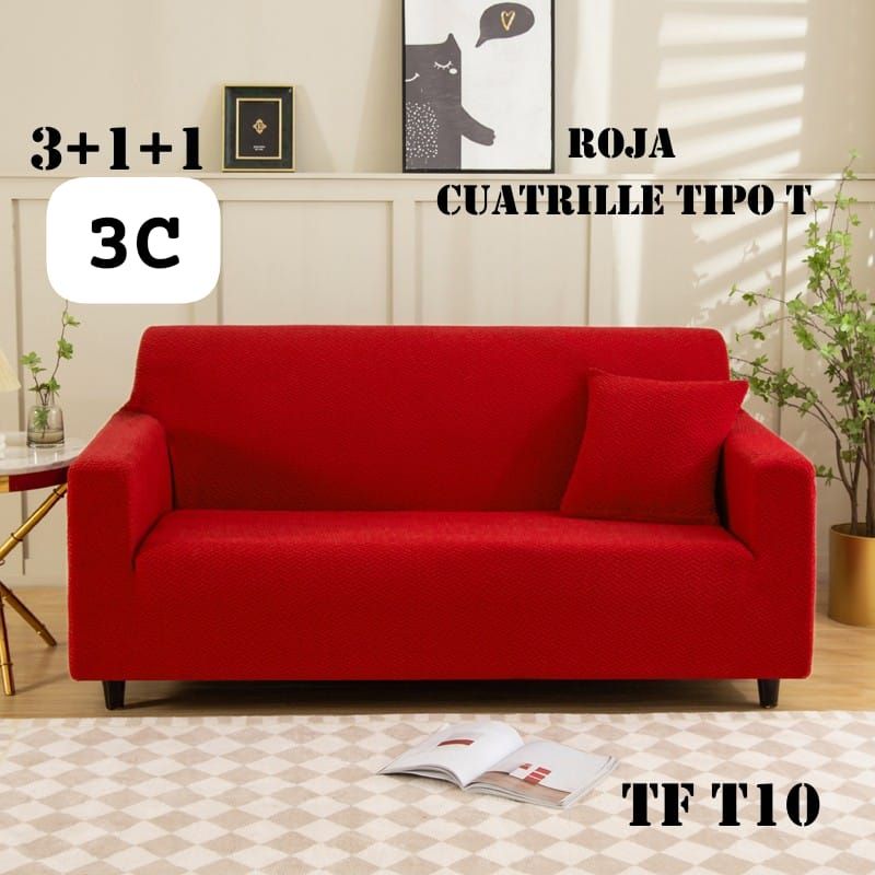 GENERICO - Pack Fundas de Sillon 311 TEXTURIZADO