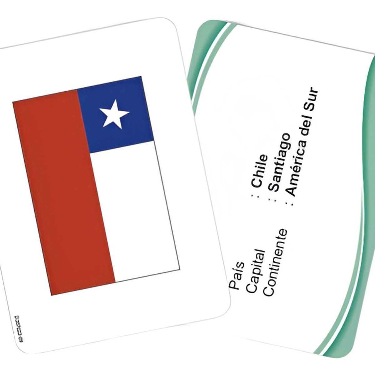 DACTIC - Láminas Didácticas, Flash Card Banderas Del Mundo. Dactic